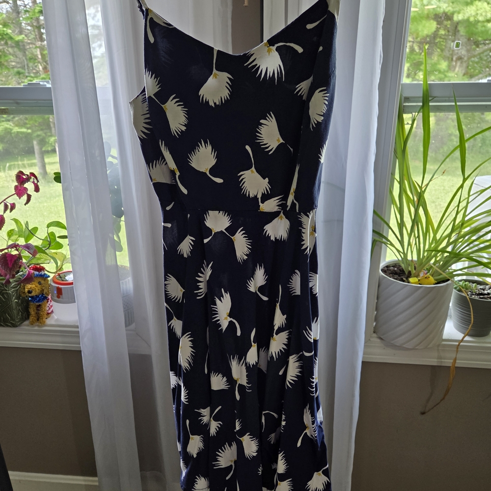 Old Navy Blue Spaghetti Strap Sundress